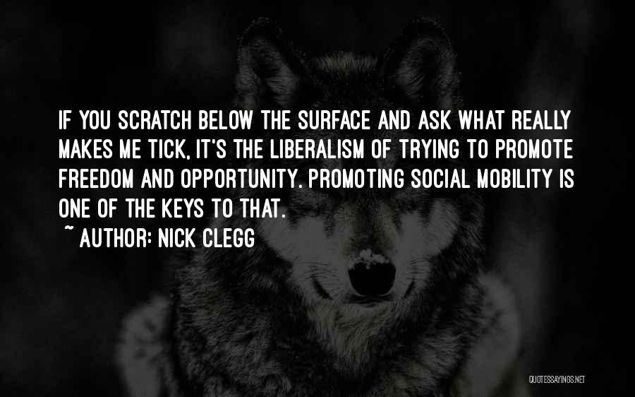 Freedom Of Quotes By Nick Clegg