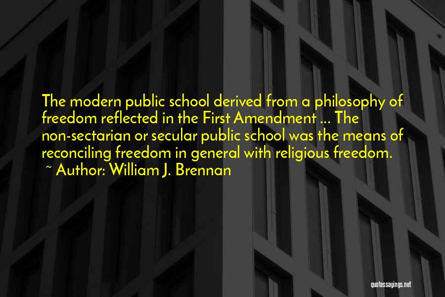 Freedom Of Quotes By William J. Brennan