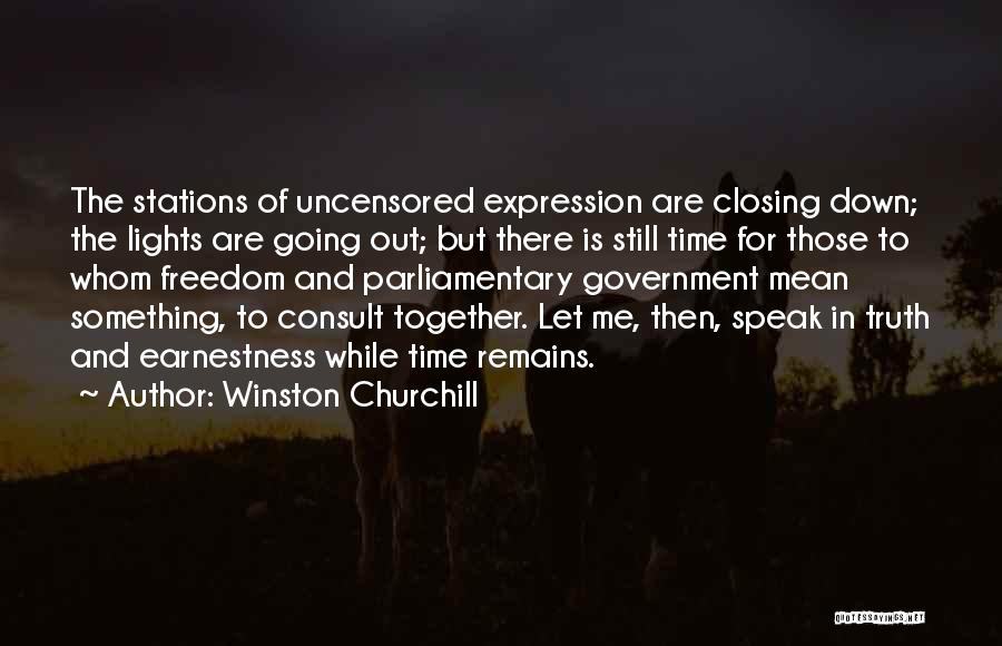 Freedom Of Quotes By Winston Churchill