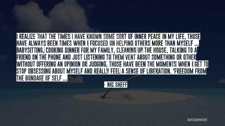 Freedom Of Self Quotes By Nic Sheff