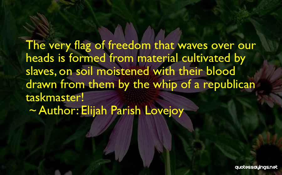 Freedom Of Slaves Quotes By Elijah Parish Lovejoy