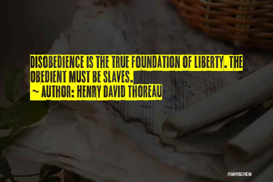 Freedom Of Slaves Quotes By Henry David Thoreau