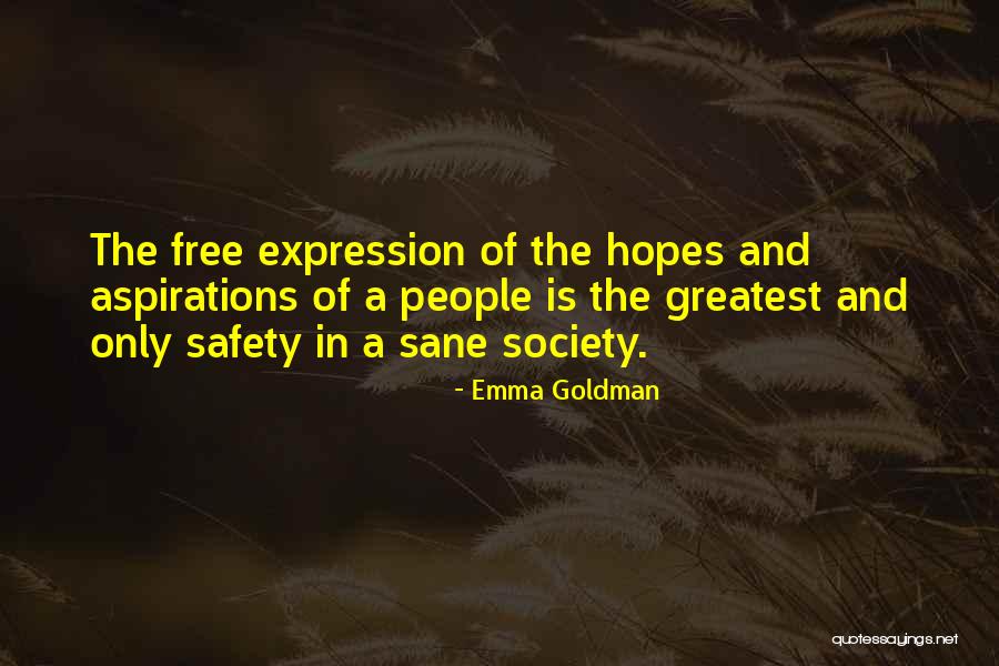 Freedom Of Speech And Expression Quotes By Emma Goldman