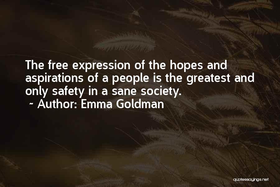 Freedom Of Speech And Thought Quotes By Emma Goldman