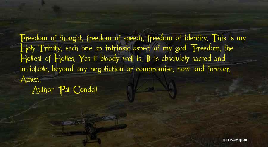 Freedom Of Speech And Thought Quotes By Pat Condell