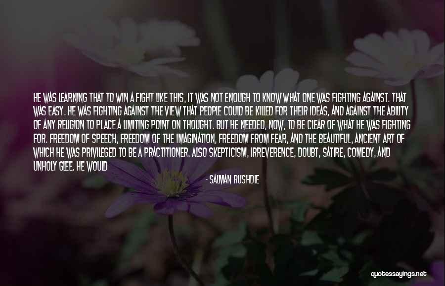 Freedom Of Speech Religion Quotes By Salman Rushdie