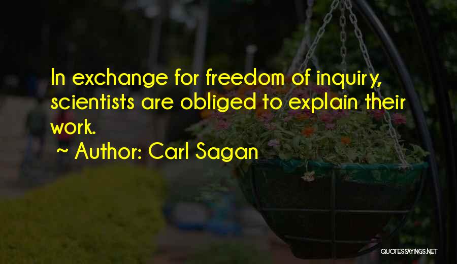 Freedom Quotes By Carl Sagan
