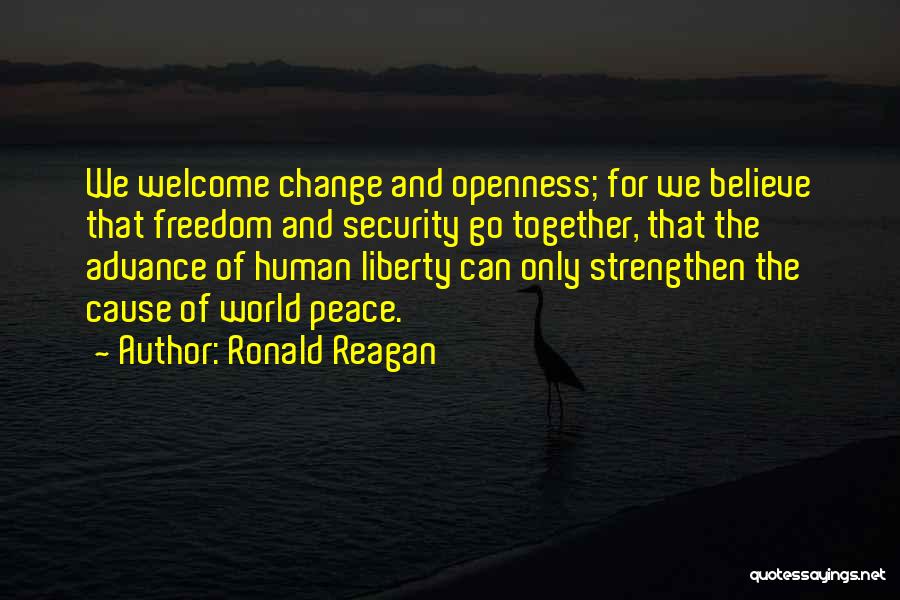 Freedom Ronald Reagan Quotes By Ronald Reagan