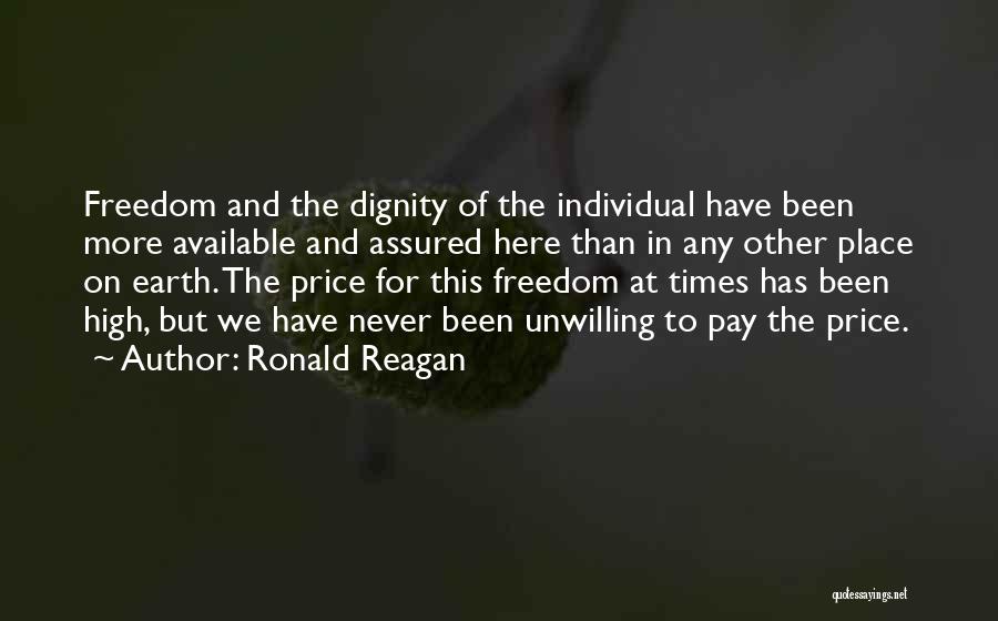 Freedom Ronald Reagan Quotes By Ronald Reagan