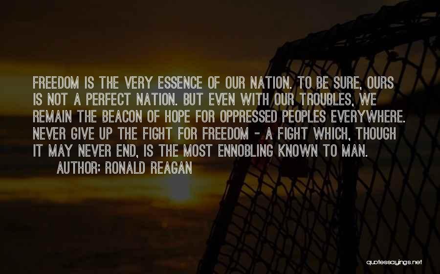 Freedom Ronald Reagan Quotes By Ronald Reagan