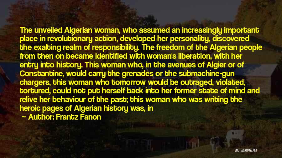 Freedom State Of Mind Quotes By Frantz Fanon