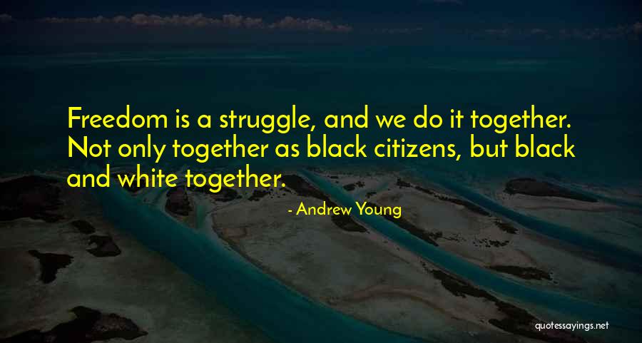 Freedom Struggle Quotes By Andrew Young