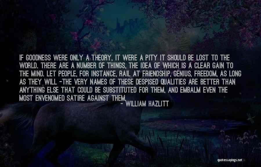 Freedom Theory Quotes By William Hazlitt Freedom Theory Quotes By William Hazlitt