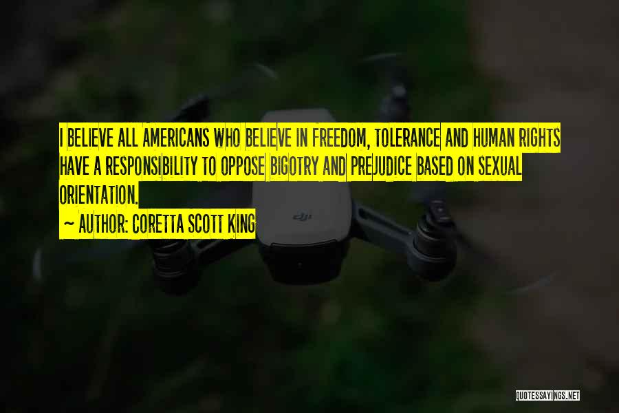 Freedom To Believe Quotes By Coretta Scott King