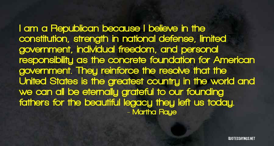 Freedom To Believe Quotes By Martha Raye