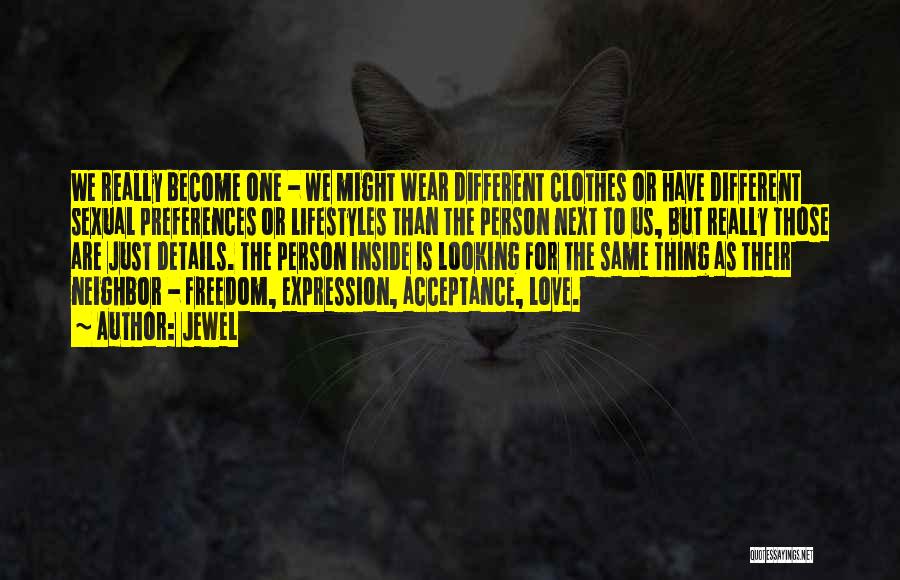 Freedom To Expression Quotes By Jewel