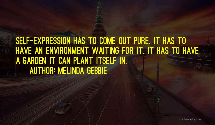 Freedom To Expression Quotes By Melinda Gebbie