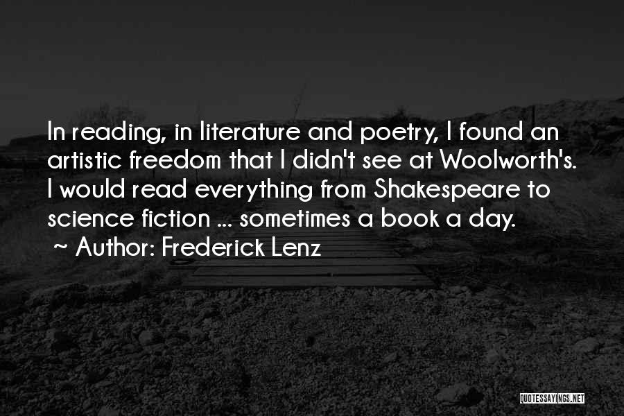 Freedom To Read Quotes By Frederick Lenz
