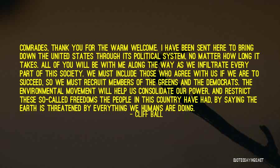 Freedoms To Thank Quotes By Cliff Ball Freedoms To Thank Quotes By Cliff Ball