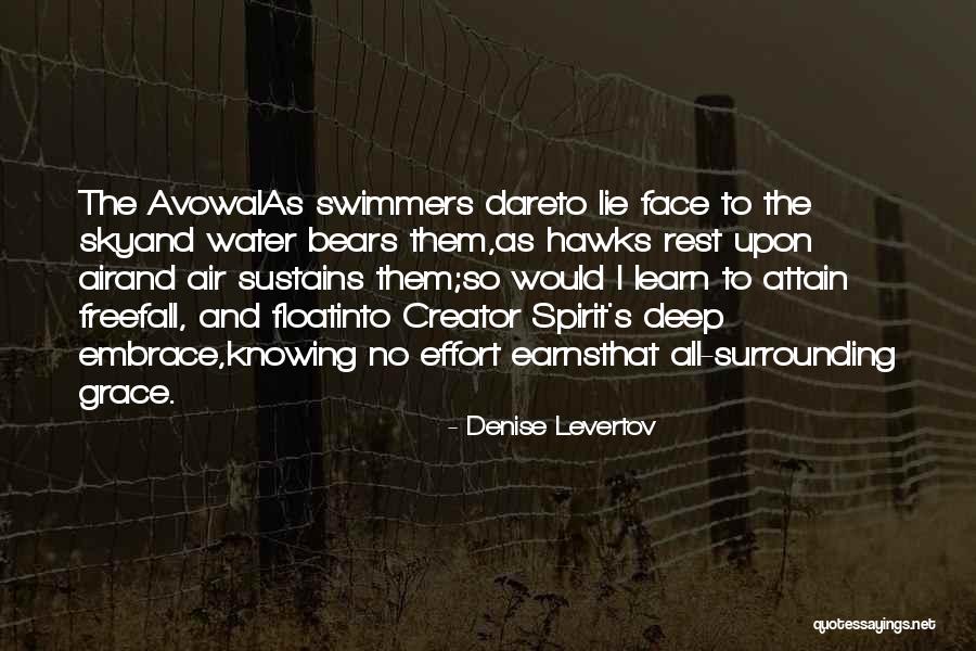 Freefall Quotes By Denise Levertov Freefall Quotes By Denise Levertov