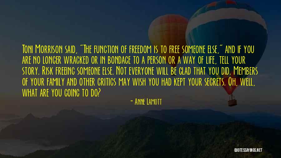 Freeing Someone Quotes By Anne Lamott