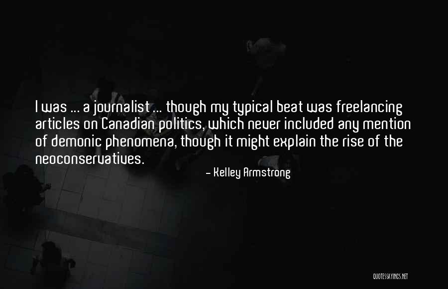 Freelancing Quotes By Kelley Armstrong