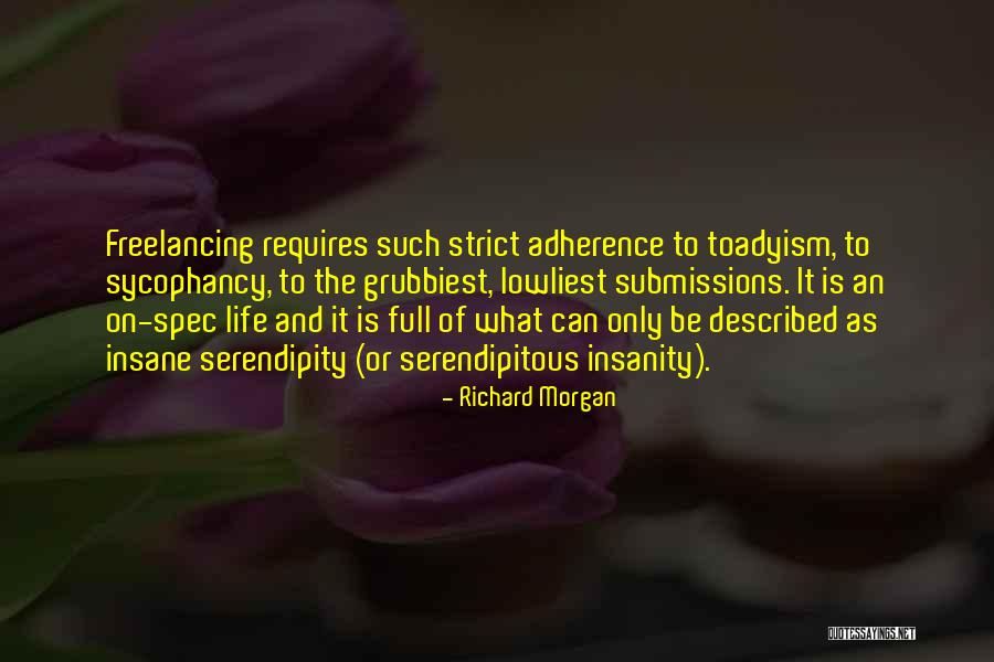 Freelancing Quotes By Richard Morgan