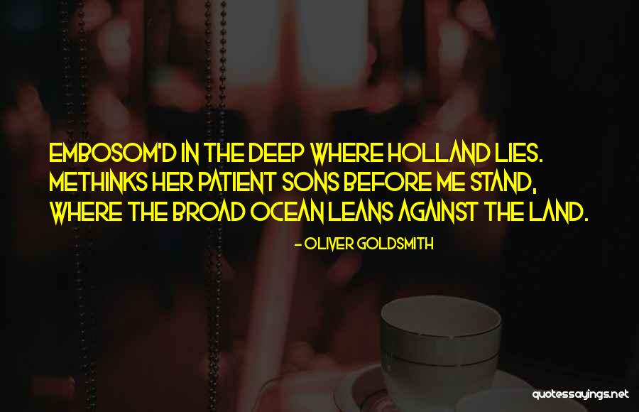 Freelons Quotes By Oliver Goldsmith Freelons Quotes By Oliver Goldsmith