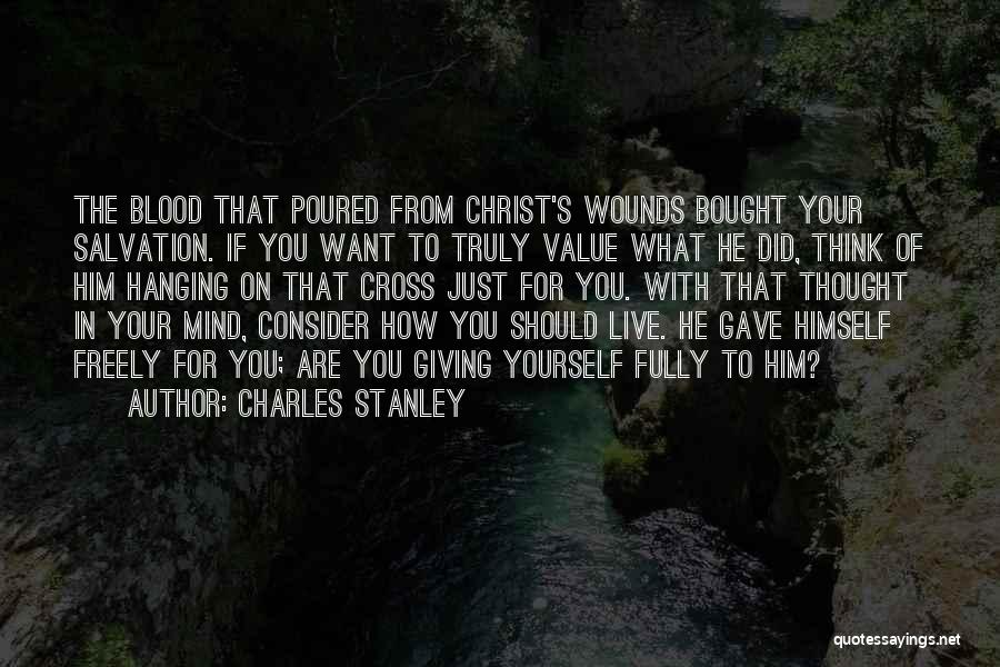 Freely Giving Quotes By Charles Stanley
