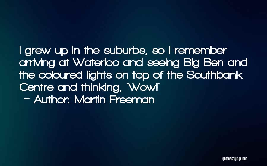 Freeman Quotes By Martin Freeman