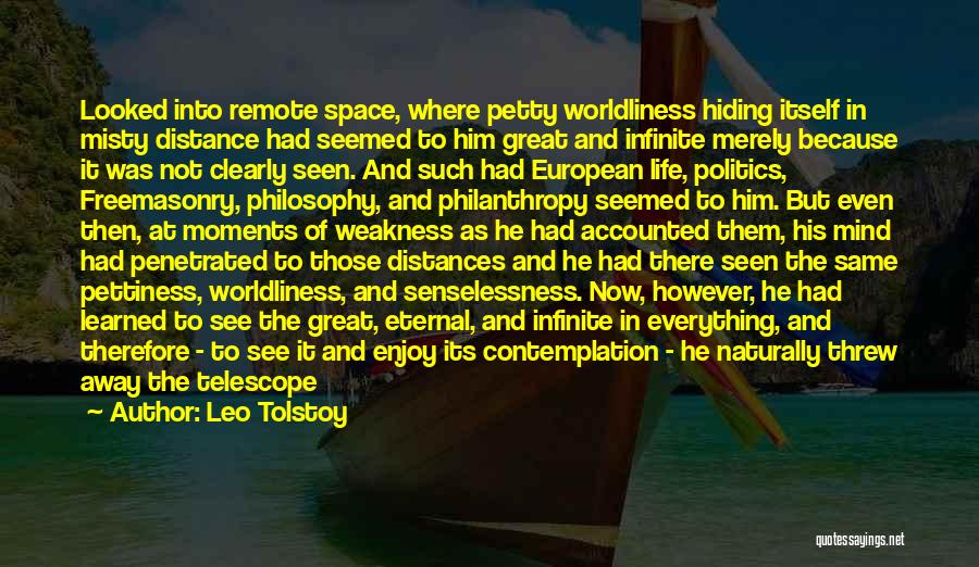 Freemasonry Quotes By Leo Tolstoy