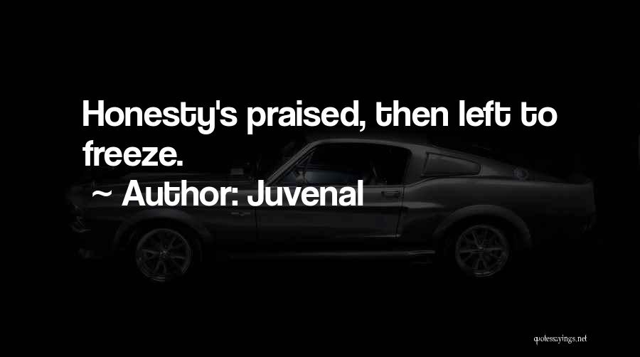 Freeze Quotes By Juvenal