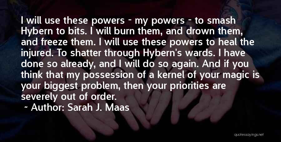 Freeze Quotes By Sarah J. Maas