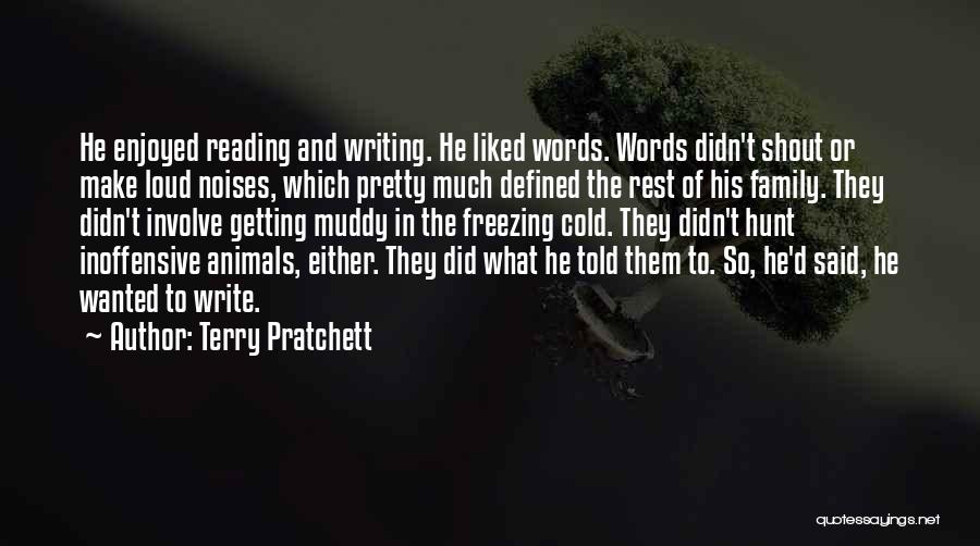 Freezing Cold Outside Quotes By Terry Pratchett