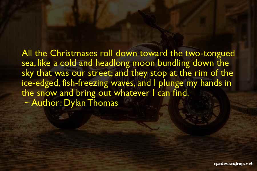 Freezing Cold Quotes By Dylan Thomas