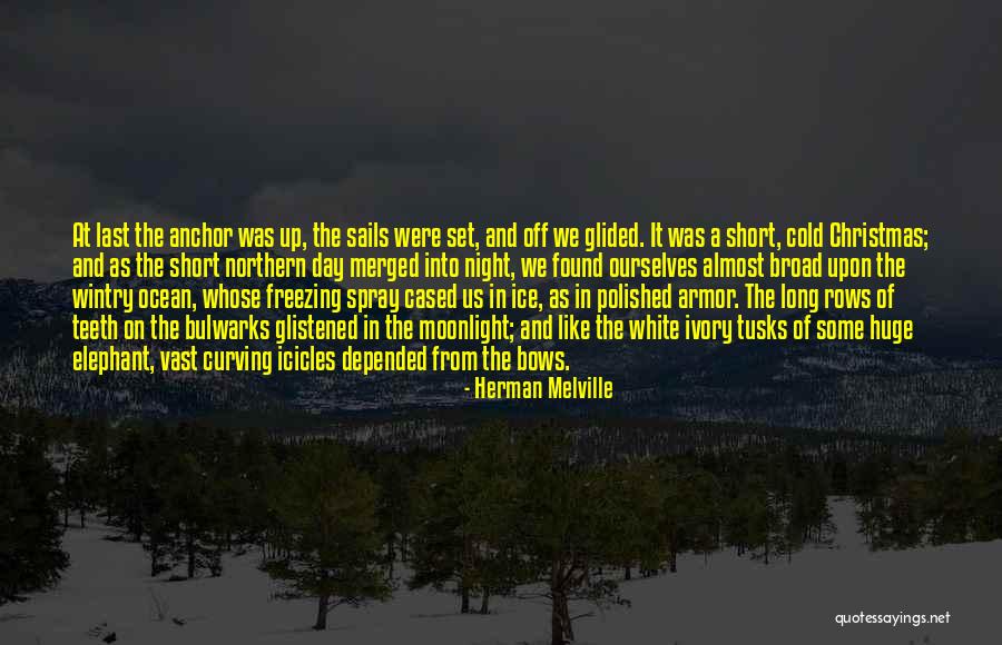 Freezing Cold Quotes By Herman Melville