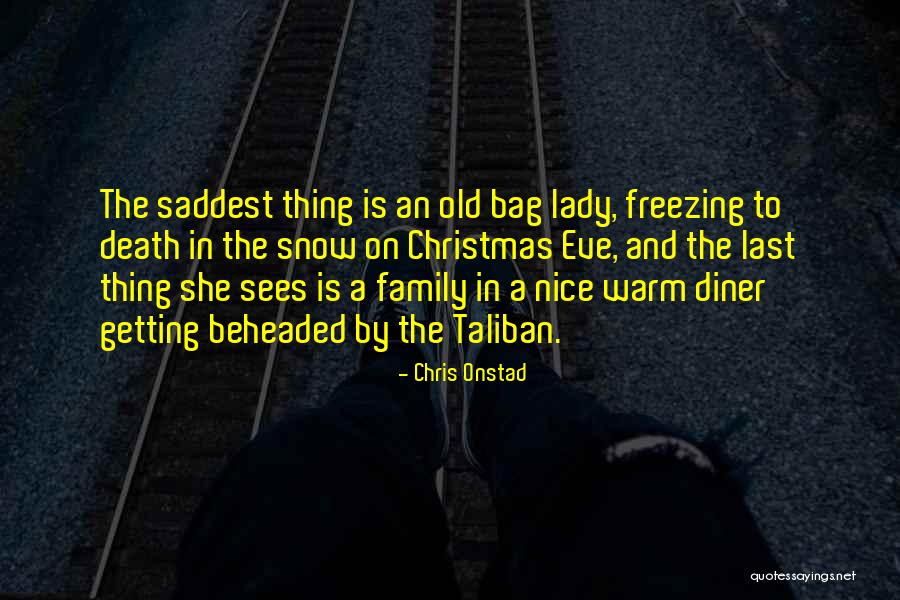 Freezing Quotes By Chris Onstad