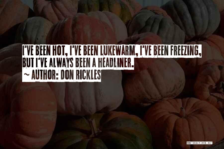 Freezing Quotes By Don Rickles