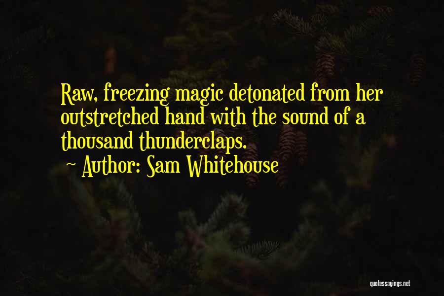 Freezing Time Quotes By Sam Whitehouse