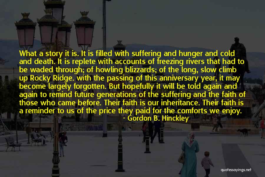 Freezing To Death Quotes By Gordon B. Hinckley Freezing To Death Quotes By Gordon B. Hinckley
