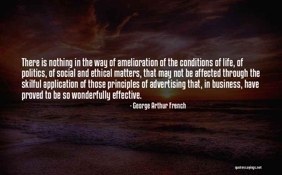 French Business Quotes By George Arthur French French Business Quotes By George Arthur French