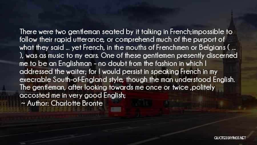 French Fashion Quotes By Charlotte Bronte French Fashion Quotes By Charlotte Bronte