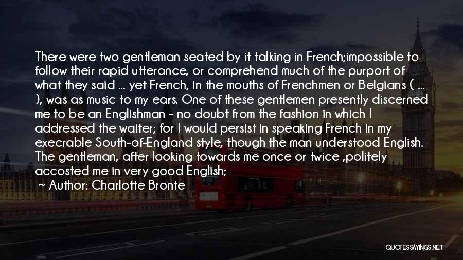 French Fashion Quotes By Charlotte Bronte