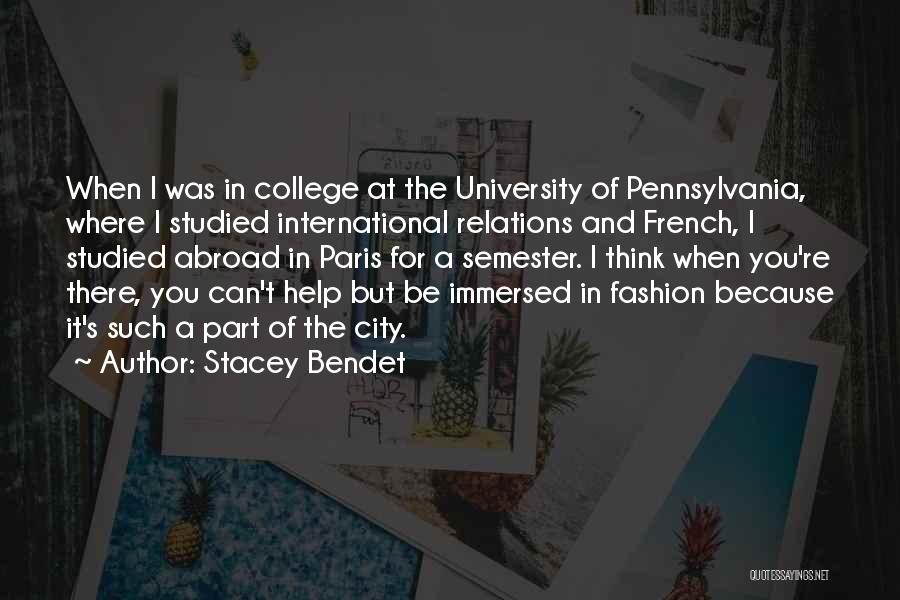 French Fashion Quotes By Stacey Bendet