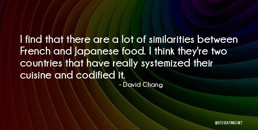 French Food Quotes By David Chang