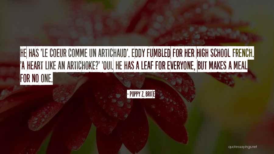 French Food Quotes By Poppy Z. Brite