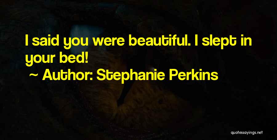 French Kiss Love Quotes By Stephanie Perkins