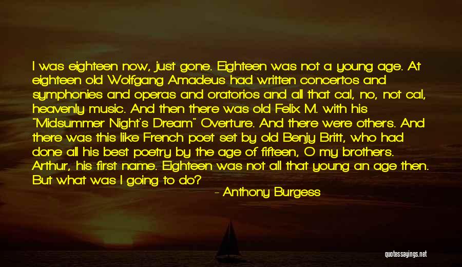 French Music Quotes By Anthony Burgess