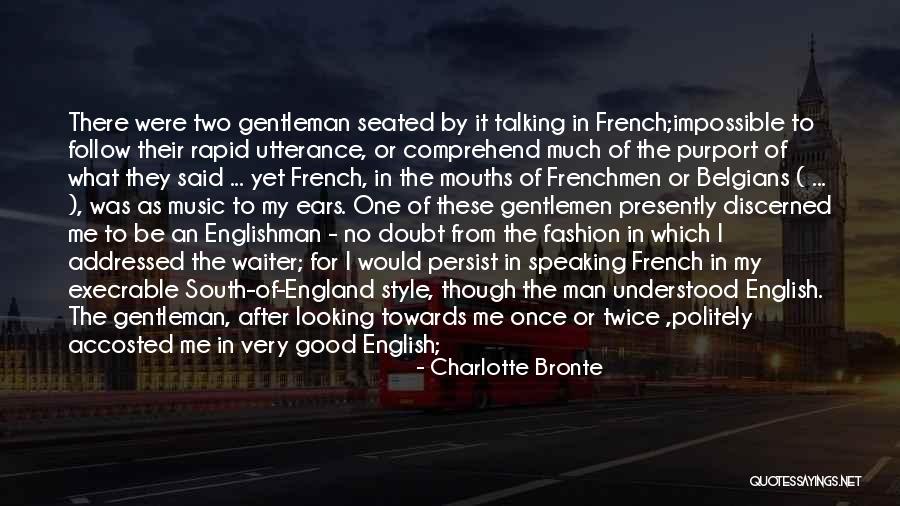 French Music Quotes By Charlotte Bronte French Music Quotes By Charlotte Bronte