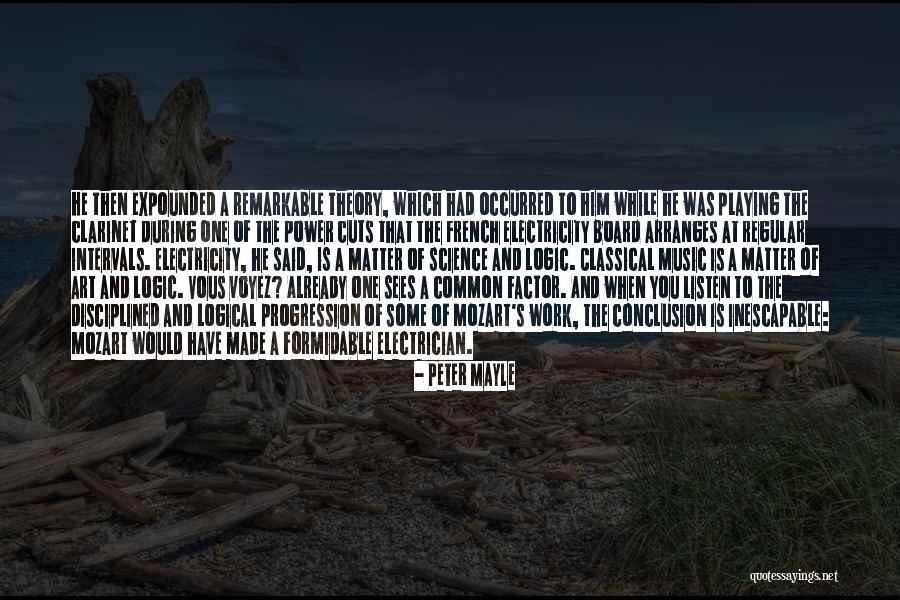 French Music Quotes By Peter Mayle French Music Quotes By Peter Mayle
